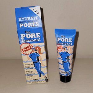 Benefit The POREfessional Pore Minimizing Face Primer Travel Size 0.25 oz,7g NIB